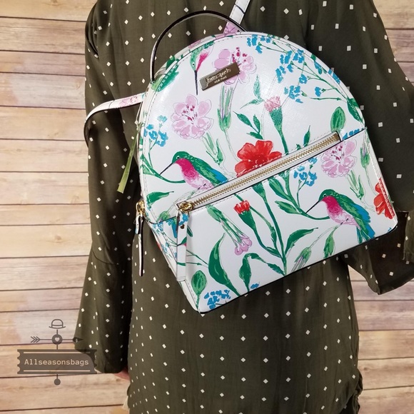 Kate spade Sammi laurel way hummingbird backpack - Picture 3 of 8